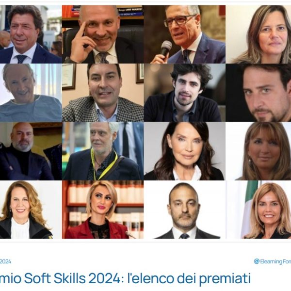 17 OTTOBRE 2024 PREMIO SOFT SKILLS