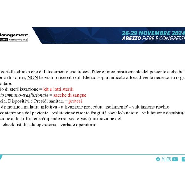 19° Forum Risk Management - Arezzo