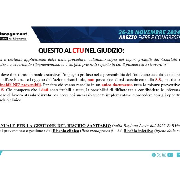19° Forum Risk Management - Arezzo