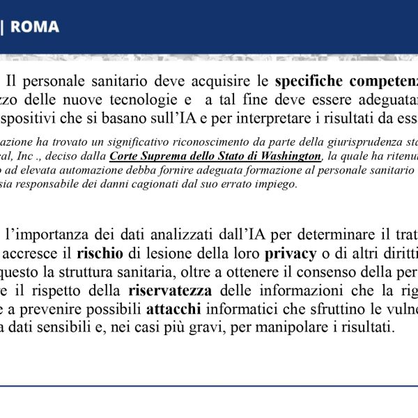 SLIDE 7° Forum Giuridico in Sanità